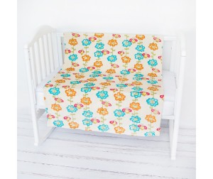 Плед Baby Nice (ОТК) Micro Flannel Божьи Коровки 100 х 118