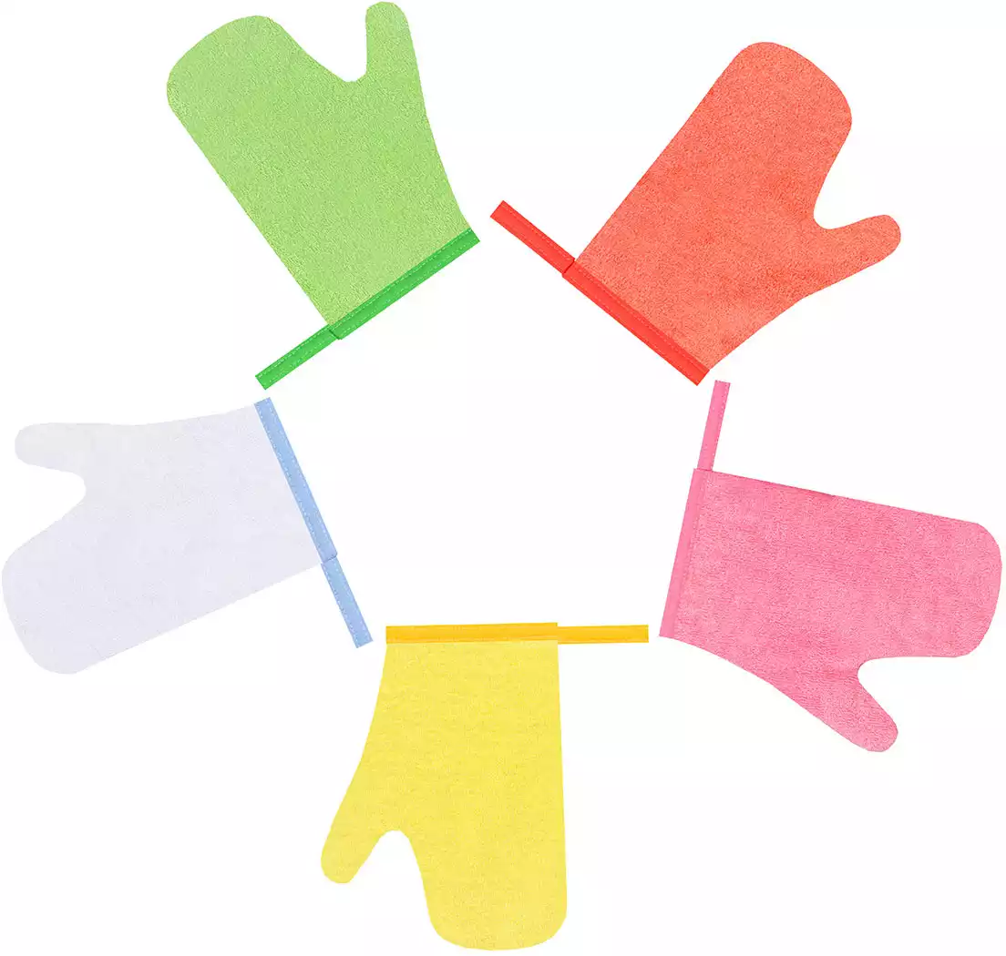 Рукавичка махровая для купания 30х15см Fun Ecotex