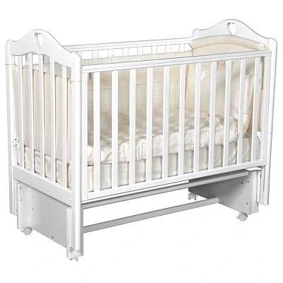 Кровать Антел Дарина-1 маятник+колеса, автостенка