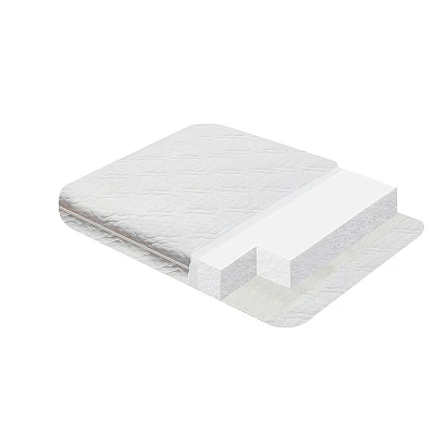 Матрас Indigo BABY LIFE малый, стеганный трикотаж ALOE (84*60*11)